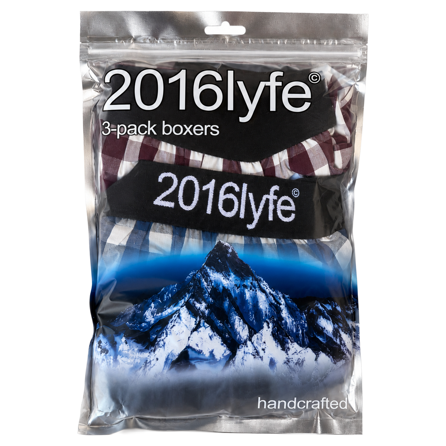 ✶ 2016LYFE PLAID BOXER 3-PACK ✶