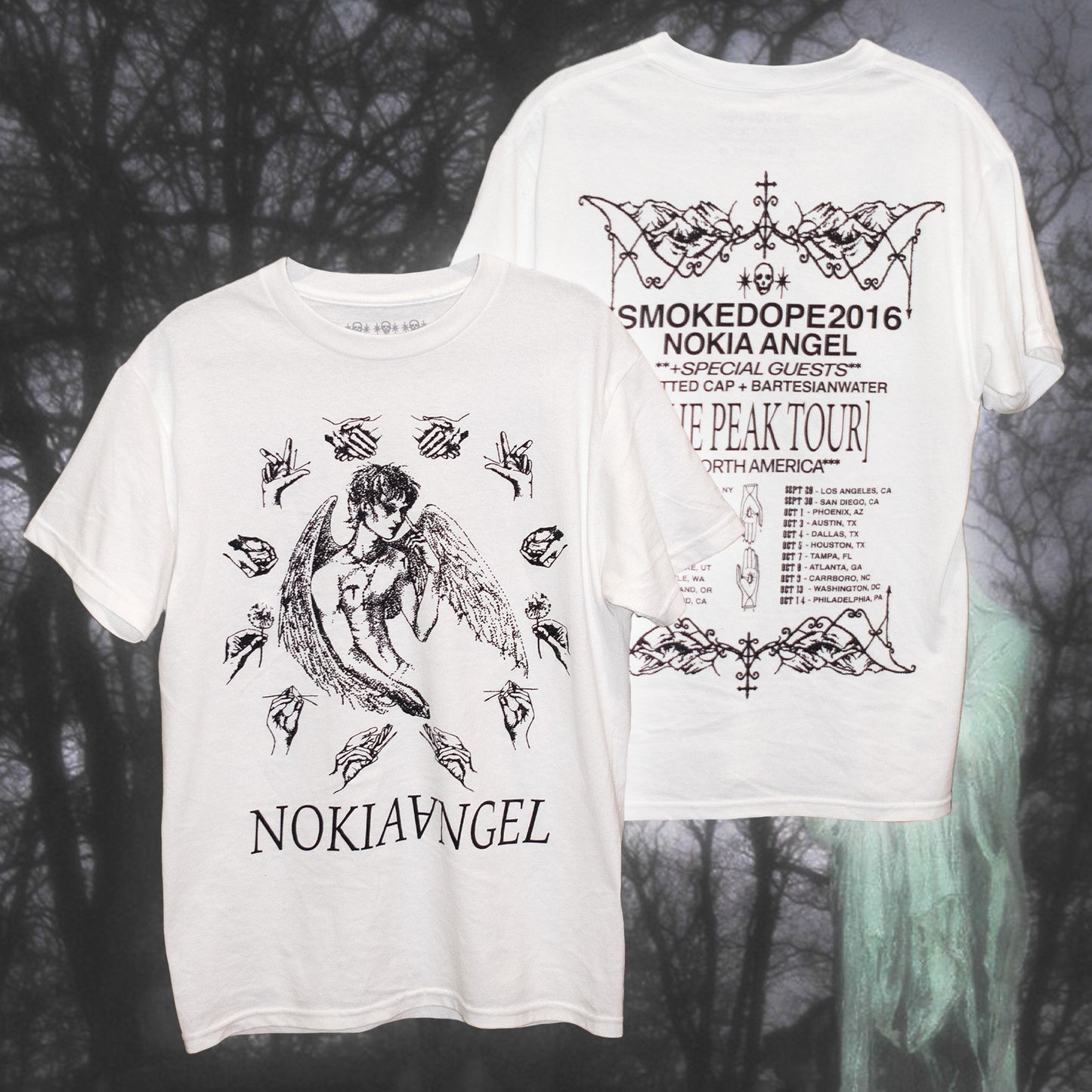 NOKIA ANGEL TOUR TEE (WHITE)