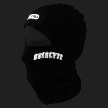 ᨒ 3M REFLECTIVE LOGO SKI MASK ᨒ GREEN CAMO