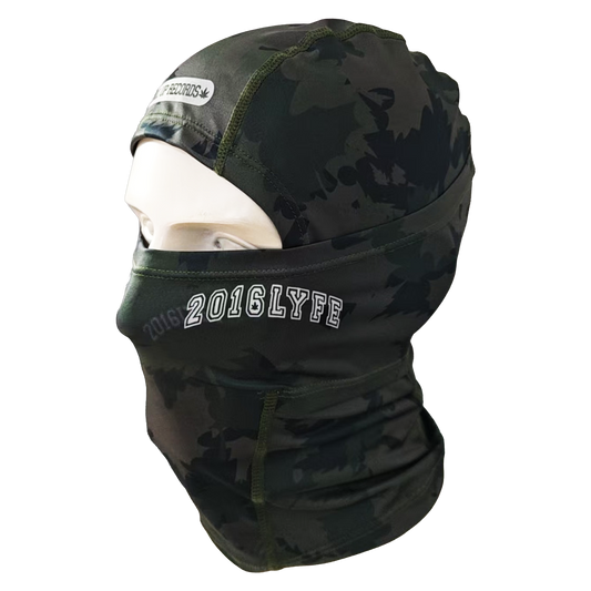 ᨒ 3M REFLECTIVE LOGO SKI MASK ᨒ GREEN CAMO
